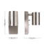 Timera Stainless Steel Outdoor Armed Sconce with Dusk to Dawn-41453435