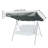 Yescom Fabric Replacement Canopy for Gazebo-65029457-65029460