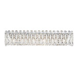 Sarella 6 Light 26in Bathroom Vanity & Wall Sconce in Black with Clear Radiance Crystals