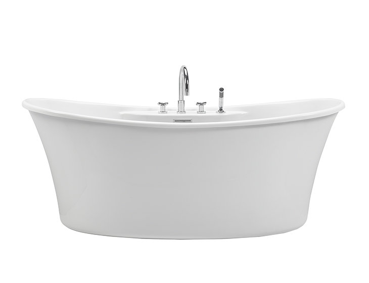 Loretta 3 60" Freestanding Soaking Bathtub