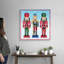 Three Nutcrackers II - reproduction d'art sur toile-2025675121-2025675130
