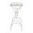 Charming Iron Console Table with Bird Perch Design, Twisted Legs for Rustic and Elegant Entryway or Living Room Decor