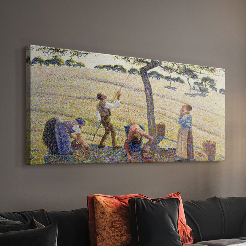 Série paysage - DCCLxxi - Toile tendue avec châssis - Prêt à accrocher, H 16 po x l 32 po