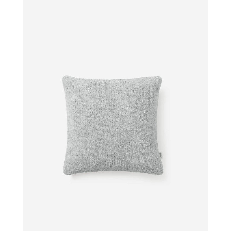 Snug Square Pillow Cover & Insert, Cloud Gray, 20" H x 20" W