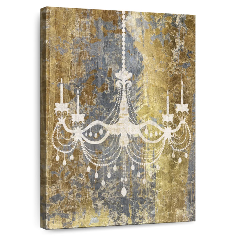 Kerner Gilded Chandelier, 39" H x 26" W