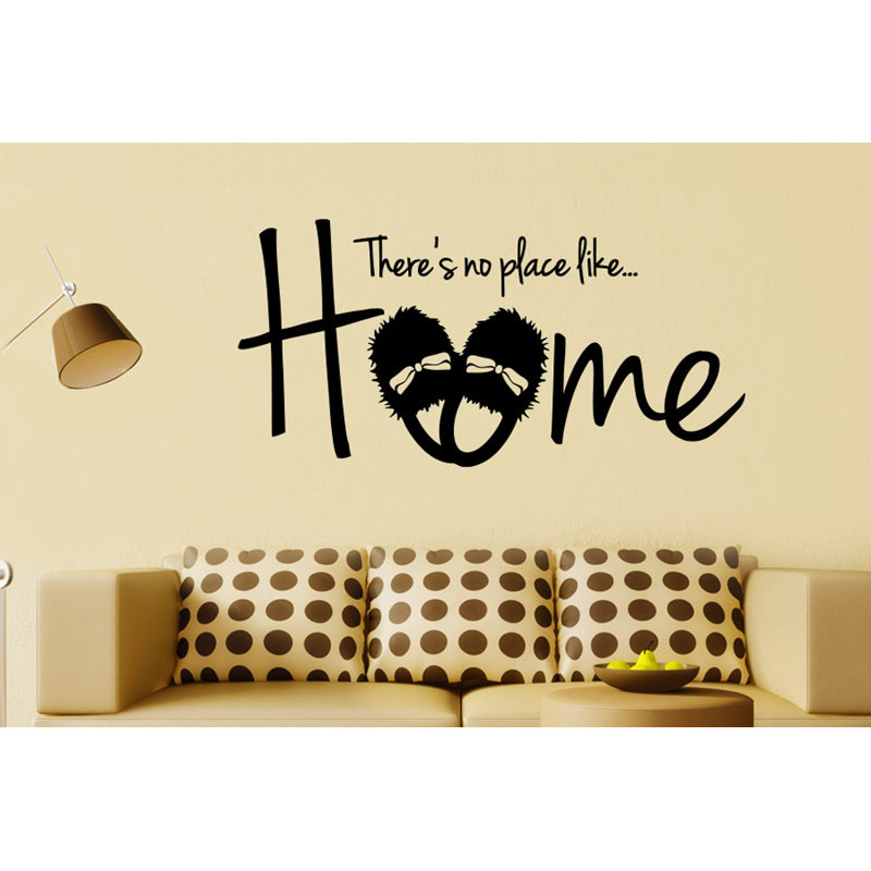 Non-Wall Damaging Wall Decal, Medium, Black
