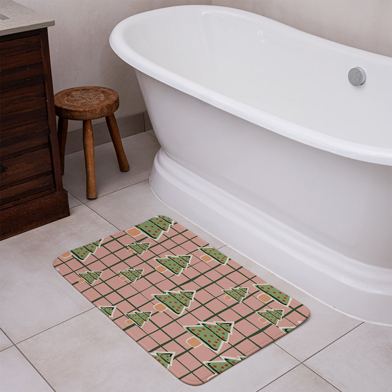 Lotus Non-Slip Shower Mat