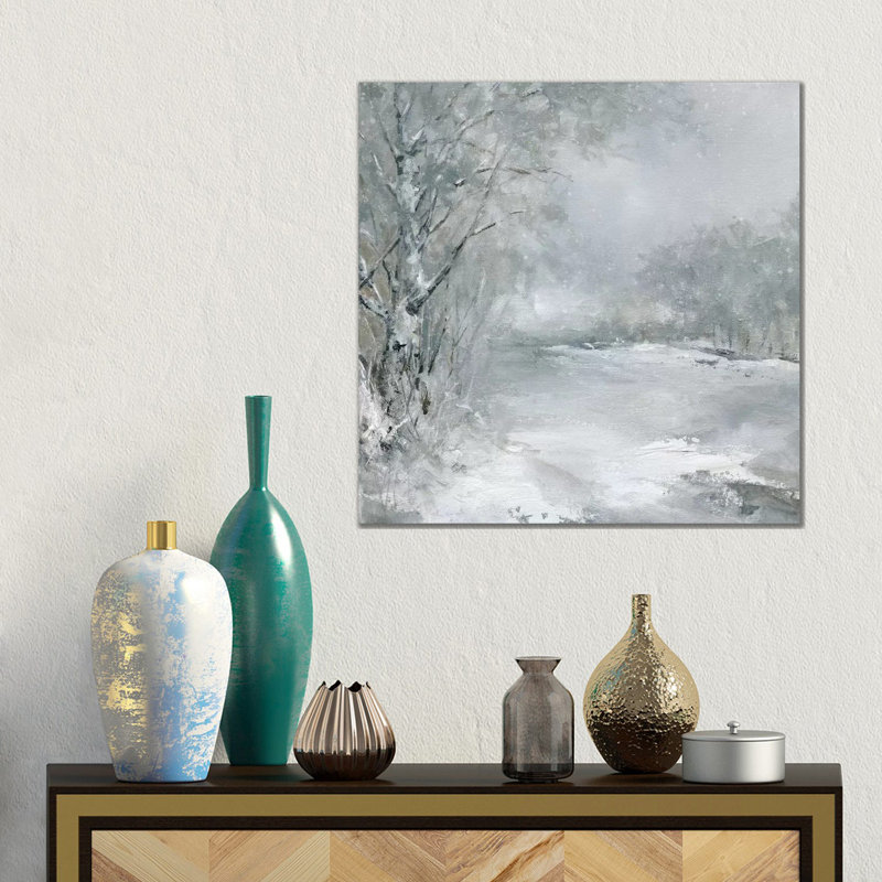 Winter Wonderland by Carol Robinson - Wrapped Canvas Painting, 45.72 cm H x 45.72 cm W x 1.91 cm D