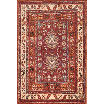 Trishelle Oriental Hand Woven Area Rug