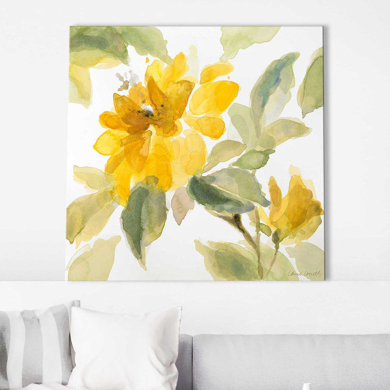 «Early May Blooms I» par Lanie Loreth - Peinture, Toile tendue, H 28 po x l 28 po x P 1,5 po