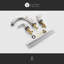 Z Collection Two-Handle Deck-Mount 8.0 gpm Roman Tub Faucet with Rough-In Valve - Brushed Nickel-36865948