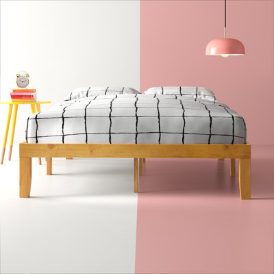 Solid Wood Platform Bed
