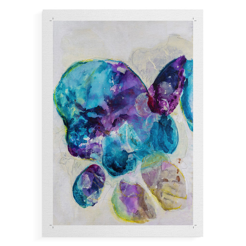 Aegean Dream I - Impression sur toile seulement - NON-CADRE, H 18 po x l 12 po