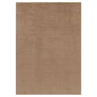 Rug & Kilim’S Oversized Contemporary Textural Rug In Beige-Brown Tones