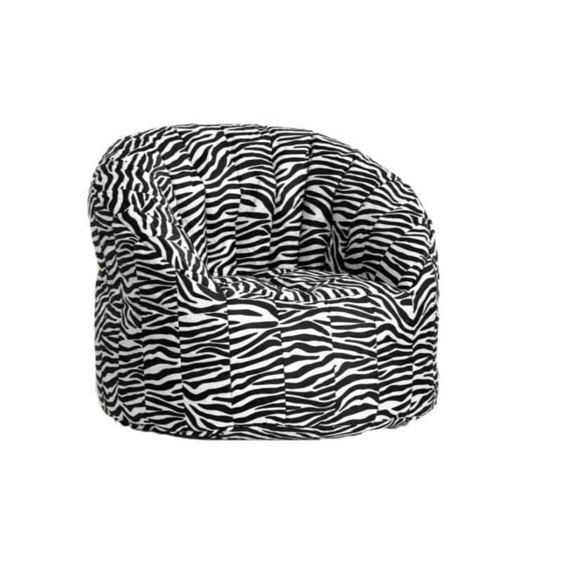 Emmet 0cm H Armchair, White/Black