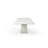 9087 Ceramic Extendable Dining Table – White