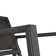 Chaise berçante d'extérieur en aluminium forgé Avondale