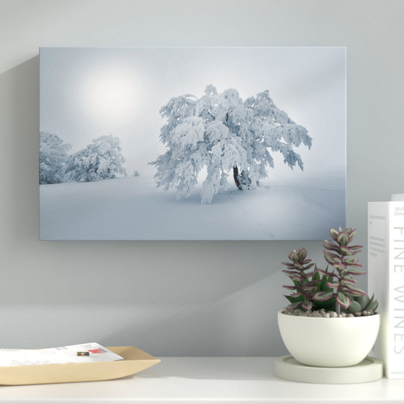 «A Cold Winter Morning» par Philippe Sainte-Laudy - reproduction de photo sur toile tendue, H 12 po x l 19 po