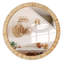 Miroir mural rond 24 po, miroir de meuble-lavabo Boho