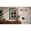 Serene Panda Garden Boho - Framed Print-684125763-684125762
