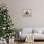 Art mural sur toile Welcome Christmas Cabin par Creatif Belle-109512645-109512646