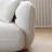 White Lint Modular Sofa cushion Loveseat