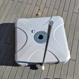 Suki 25kg Plastic Free Standing Umbrella Base with Wheels