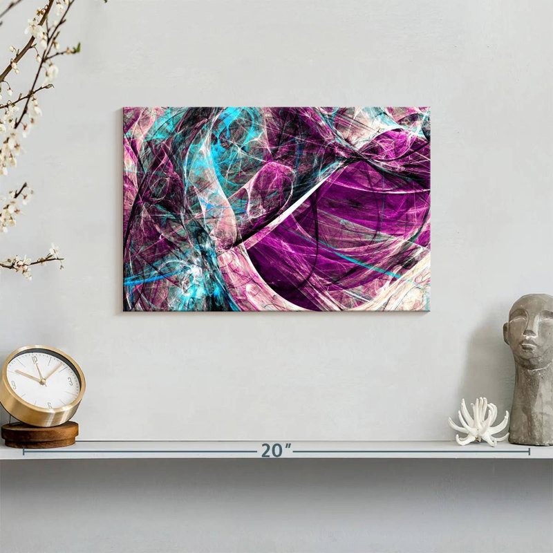 Avery Vibrant Abstract, 8" H x 12" W