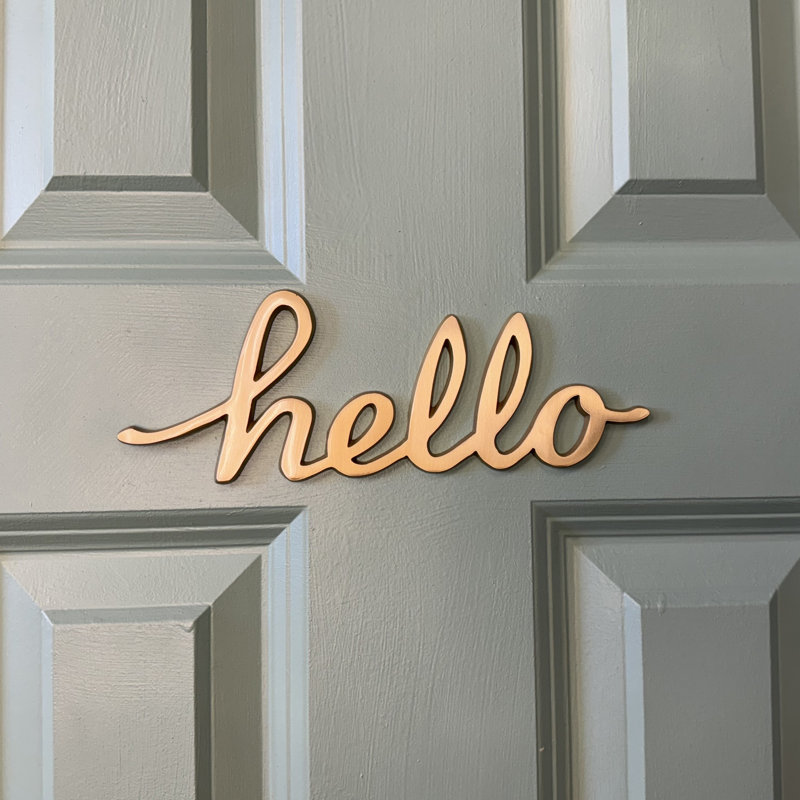 «Hello Door Greeting», Laiton poli