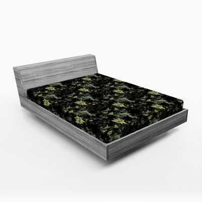 Drap-housse floral Ambesonne