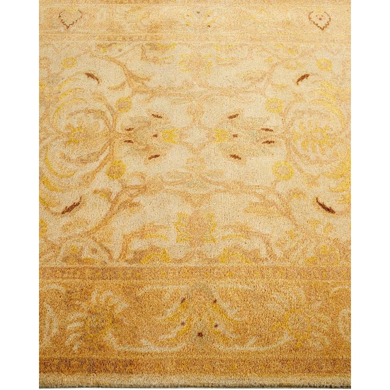 Ottoman One-of-a-Kind 4'2" x 6'3" Hand Knotted Area Rug