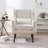 Upholstered Armchair with Pillow