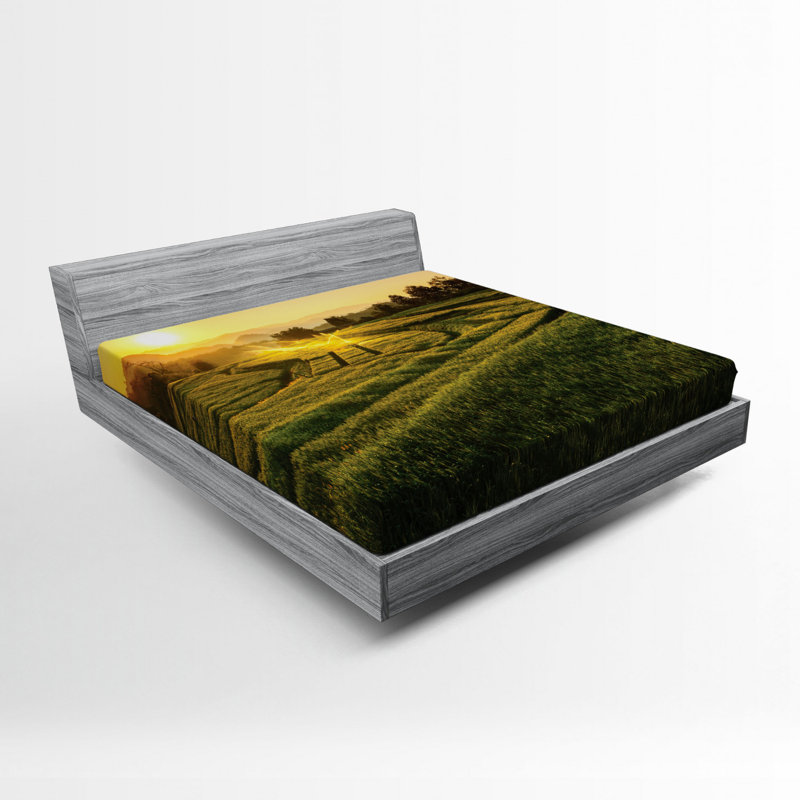 Microfiber Fitted Sheet, Queen Fitted Sheet