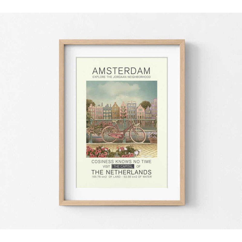 Reproduction d'art encadrée ou non, 10" H x 8" W, Framed Print with Mat, Tan