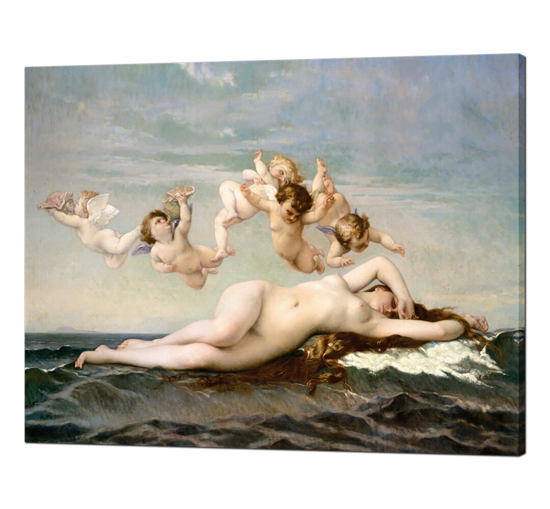 Leinwandbild The Birth of Venus von Alexandre Cabanel, 1875