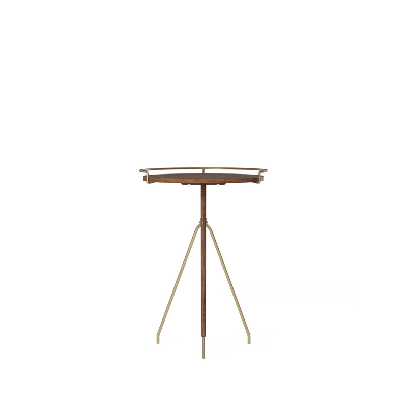 Umanoff Solid Wood End Table, 23.6" H x 17" W x 17" D