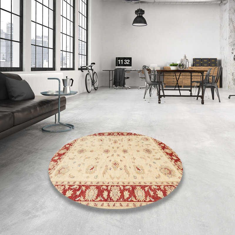 Sarahi Oriental Indoor Rug, Round 6'