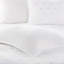 Ensemble d'édredon 3 pièces pour lit simple / simple TG blanc / or métallique avec rembourrage, nettoyage des taches, - impression étiquetée, coussin décoratif, preuve-121232320-121232321