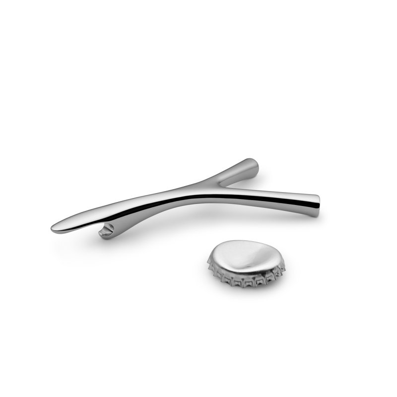 Virgula Divina Stainless Steel Bottle Opener