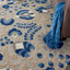 Tapis intérieur / extérieur bleu / gris Ciann-803148583