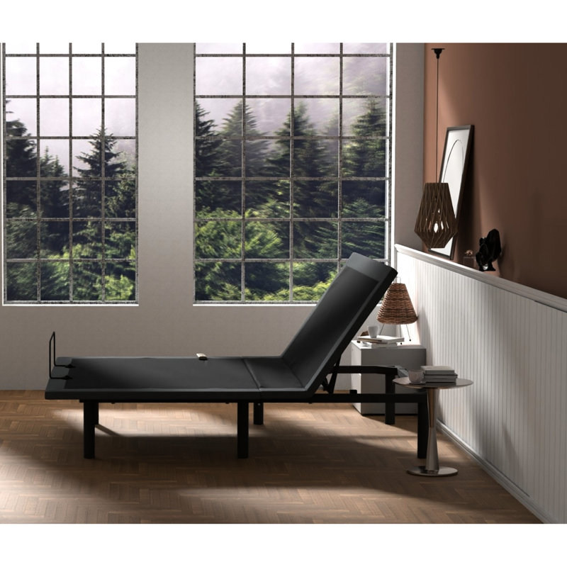 Twin Adjustable Bed Base Os4 - Head Foot Position Alterable, Wireless Control Feature Option, Twin
