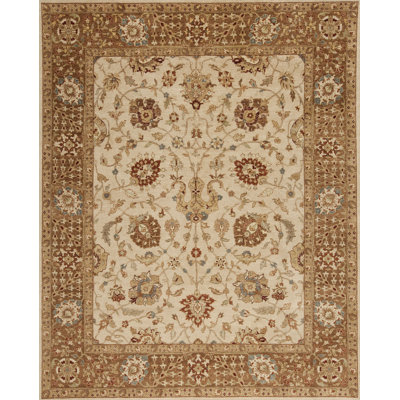 Maharani Hand Knotted Wool Area Rug