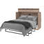 Lit armoire avec matelas Pur-89000006-89000005