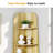 5 Tier Tall Corner Shelf Stand Bookshelf,  Corner Storage Organizer, Wooden Display Rack Etagere, Narrow Bookcase Plant Stand for Small Space-1057911510