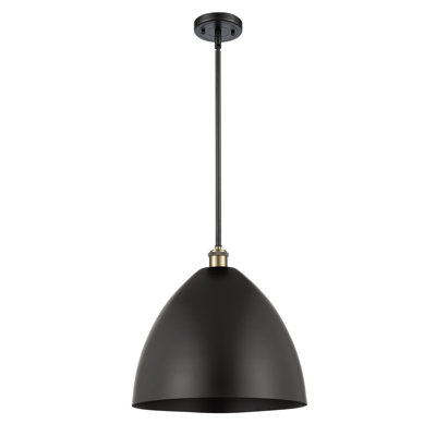 Luminaire suspendu conique à 1 lumière