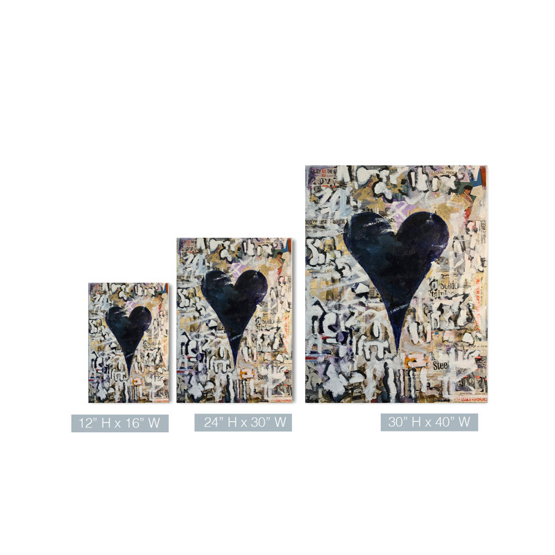 «Aidé Onyx» par Salvatore Principe - peinture sur toile, Toile tendue, H 30 po x l 24 po x P 1,5 po