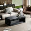Table basse à plateau relevable moderne avec rangement caché et design flottant-1022193505