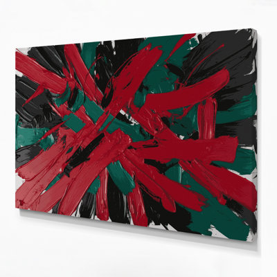 Neo Expressionism 37 Blue Canvas Wall Art