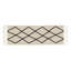 Chevron Handmade Tufted Cotton Area Rug in Beige-79097486
