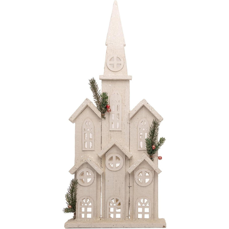 PVC No Holiday Shaped Ornament, 90 cm x 18cm x 8cm, White